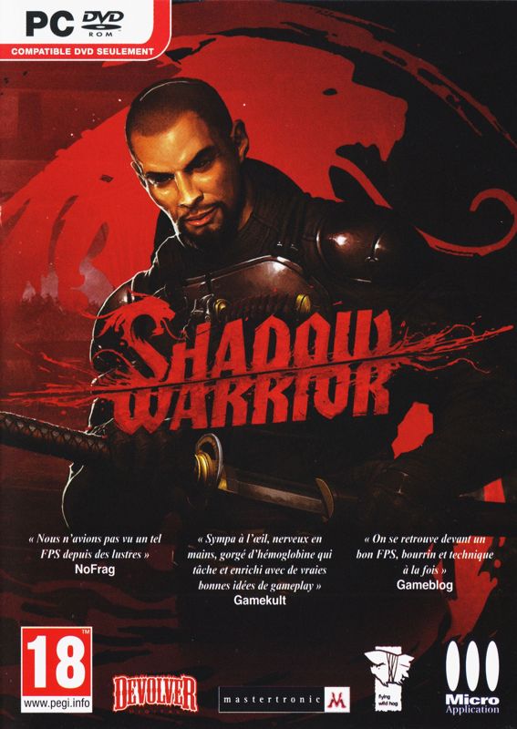 Shadow Warrior box art for Playstation 4